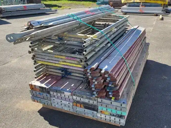 100m² Fassadengerüst Plettac