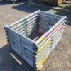 Stahl Geländerstütze SL H100 B74 Plettac