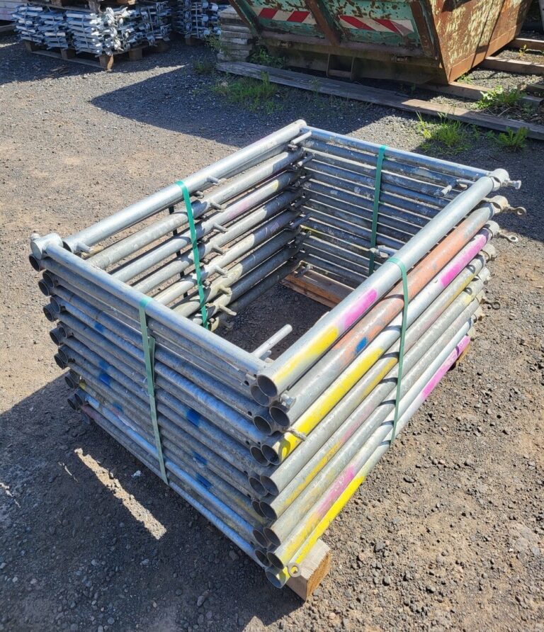 Stahl Geländerstütze SL H100 B74 Plettac