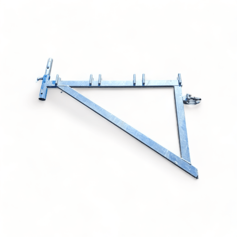 Konsole SL B96 H50 mit Rohrverbinder Plettac