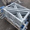 Konsole SL B96 H50 mit Rohrverbinder Plettac