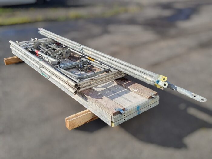 Alugerüst mit Alubelag 26,4m² Plettac