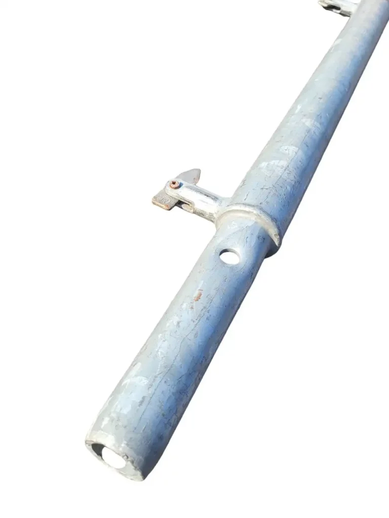 Geländerpfosten Stahl 2,00m Plettac - Rohrverbinder