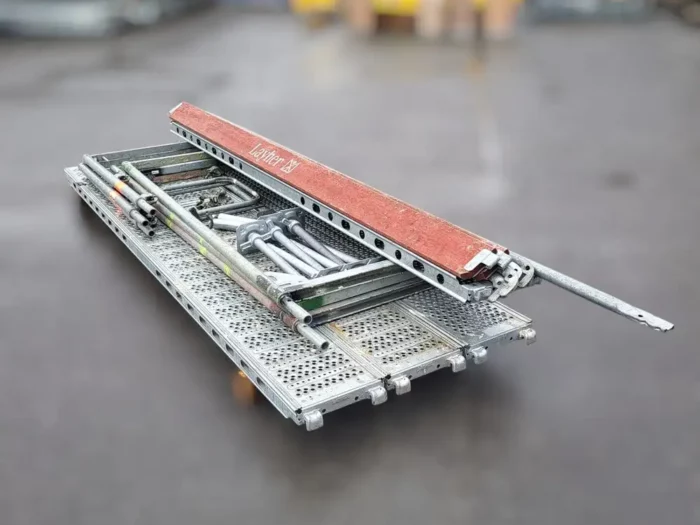 Layher 27.02qm Stahlgerüst gebraucht